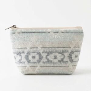 Bohemian Geometric Print Cosmetic & Travel Pouch