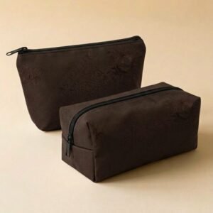 Alternative view of Premium Textured Corduroy Zipped Pouch