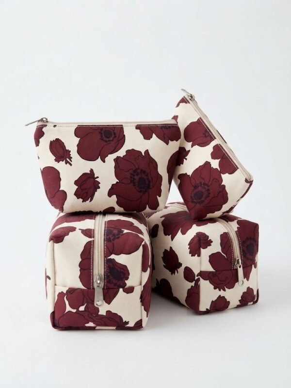 Chic Maroon 4-Piece Bag Combo